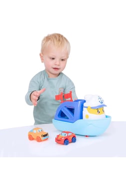 Teamsterz Vehicle & Track Set Boat,1 Year And Above,Multicolor