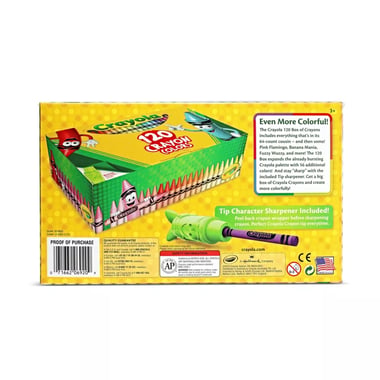 Crayola Wax Crayon,Assorted Color