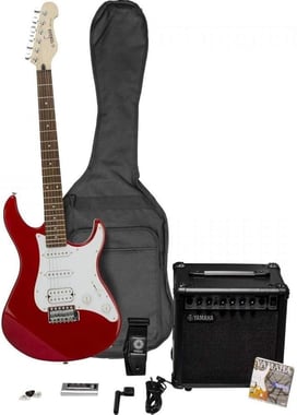 Yamaha Electric Guitar Beginner,Right-Handed,6,Adults,Red