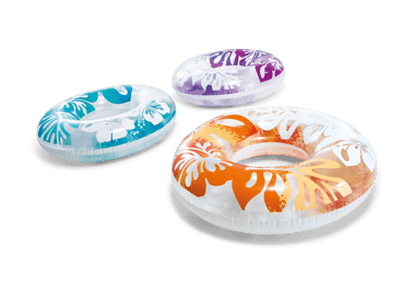 Intex Pool Float Ring 3 Years And Above,Multicolor