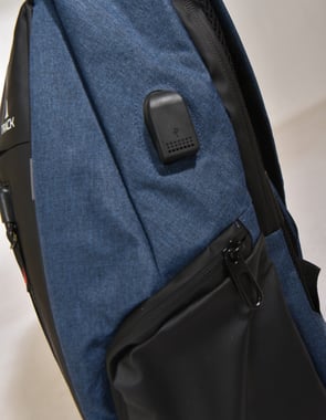 Track Casual Backpack (18"),,Unisex,Blue