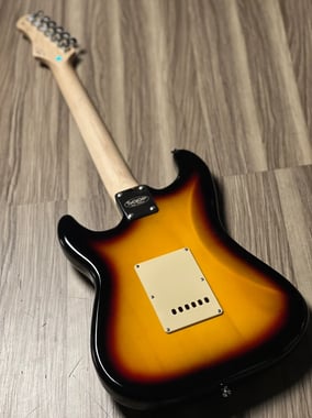 Unistar Sest200-Sb-Kit Electric Guitar Beginner,Right-Handed,6,Adults,Brown