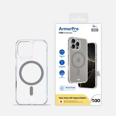 Armorpro Iphone 16 Pro Back Cover Mobile Case With Magsafe,Natural Titanium