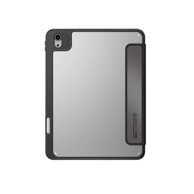 سكينارما iPad Air 11 (6th Gen) حافظة كمبيوتر لوحي فوليو,رمادي ميتاليك/ميتاليك/شفاف