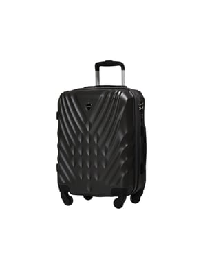 Track Luggage Set (14"/20"/24"/28"),4 Pieces,Grey
