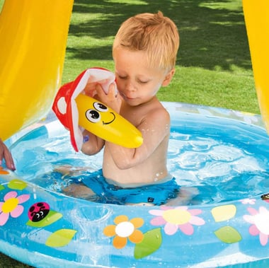 Intex Kidde Pool 102.00 Cm×102.00 Cm×89.00 Cm,1 Person,Multicolor