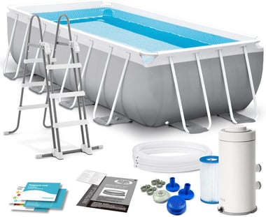 Intex Framed Pool 400.00 Cm×100.00 Cm×200.00 Cm,4 Person,Multicolor