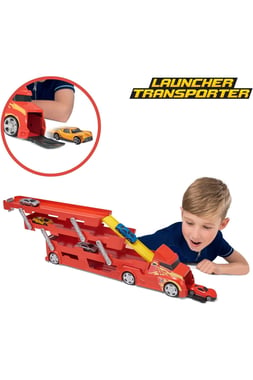Teamsterz Vehicle & Track Set Truck,3 Years And Above,Multicolor