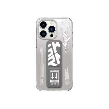 Skinarma Iphone 15 Pro Back Cover Mobile Case,Grey