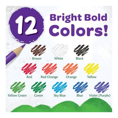 Crayola Color Pencil,Assorted Color