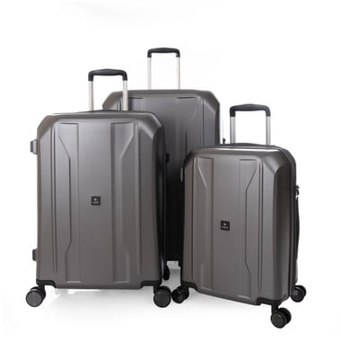ماجلان قطع 3 مجموعة حقائب (20 بوصة / 24 بوصة / 28 بوصة),قطع 3,رمادي