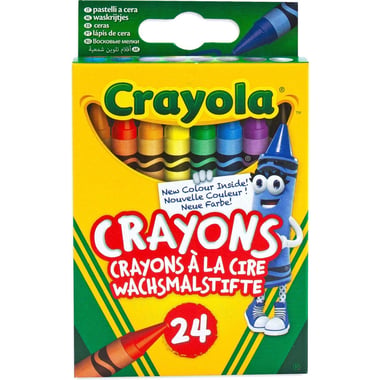 Crayola Wax Crayon,Assorted Color
