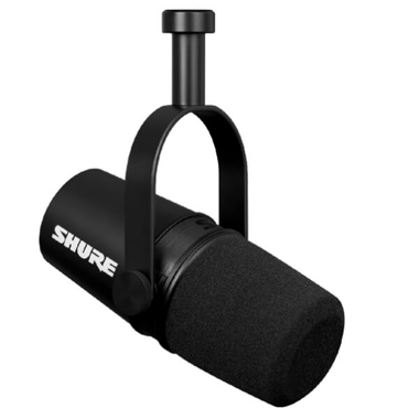 شور MV7X,USB-C / XLR,ميكروفون ديناميكي,أسود