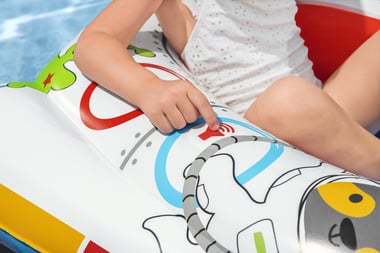 Bestway Pool Float Boat 3 Years And Above,Multicolor