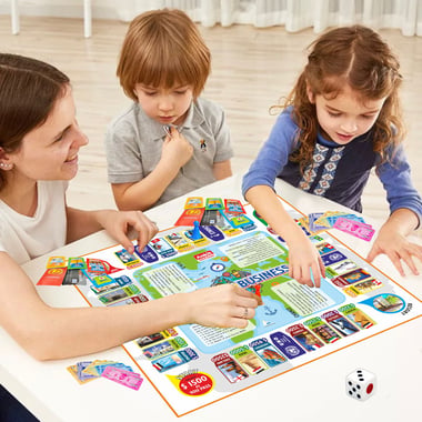 أنكيت للالعاب والدمى لعبة لوحية Up to 6 Players,6 سنوات فما فوق,متعدد الالوان