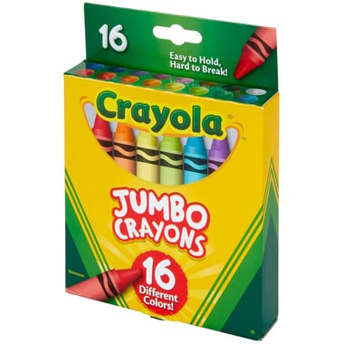 Crayola Wax Crayon,Assorted Color,16