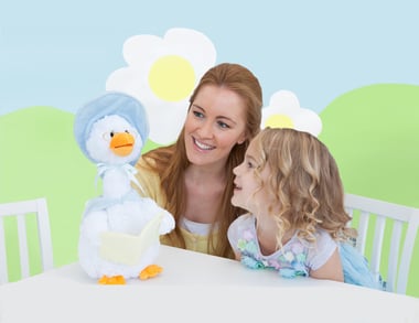 Cuddle Barn Interactive Plush Toy ,1 Year And Above,Blue
