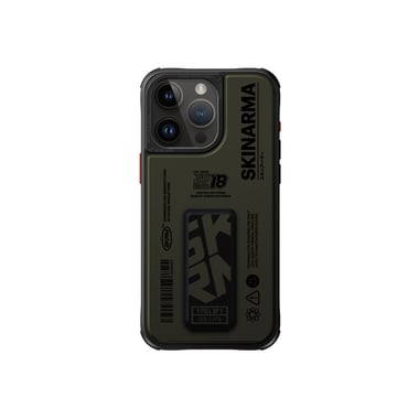 Skinarma Iphone 15 Pro Back Cover Mobile Case,Green