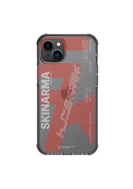 Skinarma Iphone 14 Back Cover Mobile Case,Orange