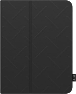سكينارما iPad 11th Gen (2025) حافظة كمبيوتر لوحي بغطاء خلفي,أسود