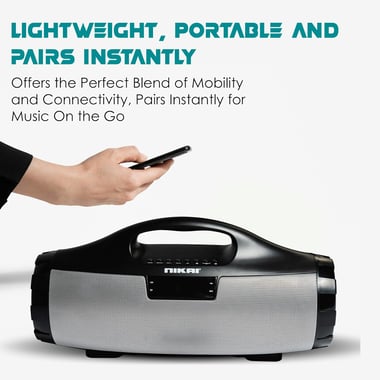 Nikai Wireless Speaker,As Per Usage,Black