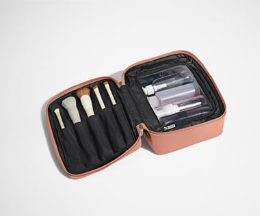 Magellan Cosmetic Organizer,Zipper Closure,Pink