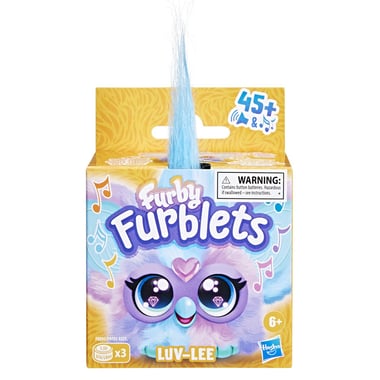Furby Clip-On Plush Toy ,6 Years And Above,Multicolor