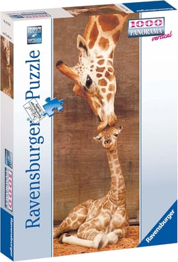 Ravensburger Rvn151158 The First Kiss / Giraffes Jigsaw Puzzle,1000,English,12 Years And Above