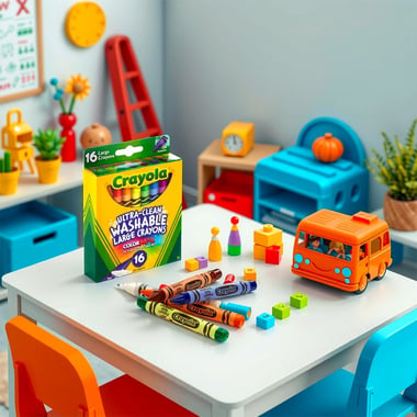 Crayola Wax Crayon,Assorted Color