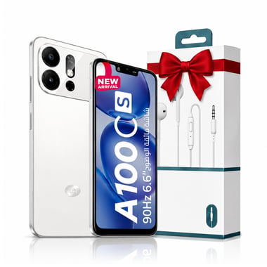 Itel A100cs Could White 3+5gb,64 Gb,3 Gb Ram,Cloud White,4g Lte,Unisoc T7250