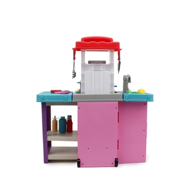 Huada Toys Hdt3ct05 Kitchen Playset,3 Years And Above,Multicolor