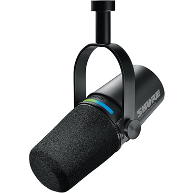 شور MV7i,USB-C / XLR,ميكروفون ديناميكي,أسود