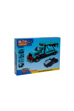 Blokverse Vehicle & Track Set Truck,6 Years And Above,Blue