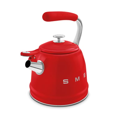 Smeg Whistling Kettle 2.3 L,,Red