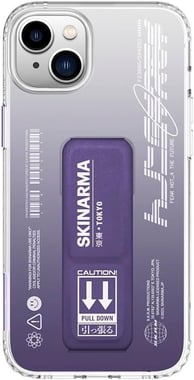 Skinarma Iphone 14 Back Cover Mobile Case,Purple