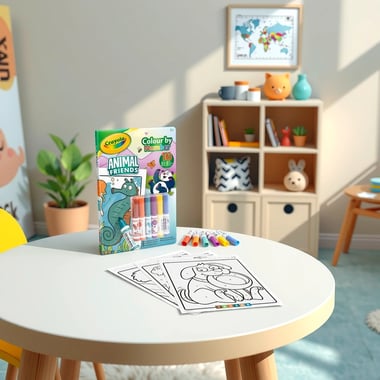 Crayola Color By Number Unisex Crayola Coloring Activity Set,3 Years And Above