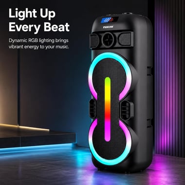 Nikai Wireless Pa System,As Per Usage,Black