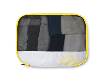 Go Travel Packing Cube,Zipper Closure,Yellow