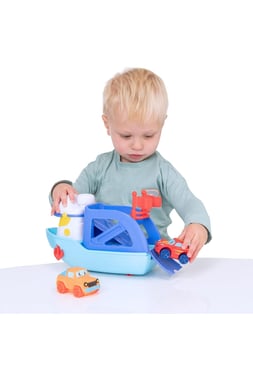 Teamsterz Vehicle & Track Set Boat,1 Year And Above,Multicolor
