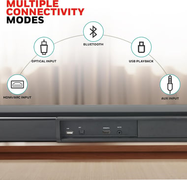 هوني ويل HC000259/AUD/SB/U3000/BLK ساوند بار,,أسود
