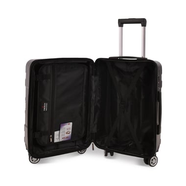 Track Cabin Luggage (20"),1 Piece,Grey