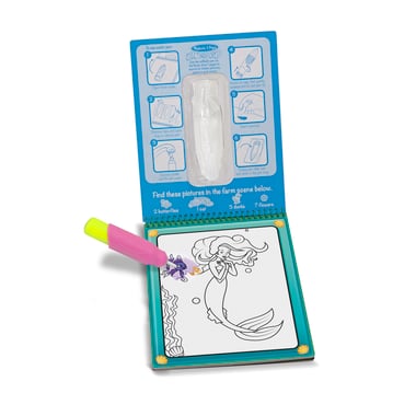 Melissa & Doug Paint With Water Unisex Melissa & Doug Coloring Activity Set,3 Years And Above