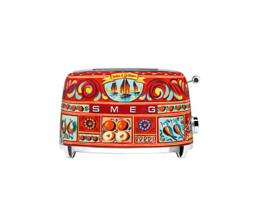 Smeg 2-Slice Toaster,950 W,Multicolor