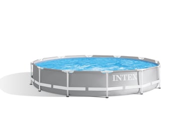 Intex Framed Pool 366 Cm×366 Cm×76 Cm,4 Person,Multicolor