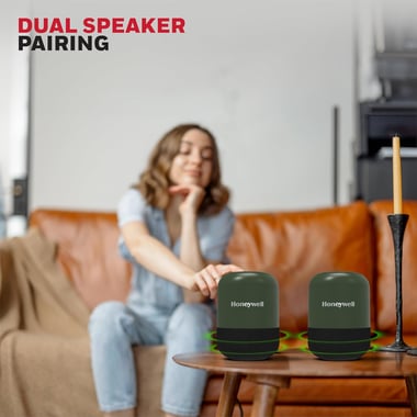 Honeywell Moxie V200 Portable Speaker,12,Spruce Green