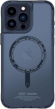 Skinarma Iphone 15 Pro Max Back Cover Mobile Case With Magsafe,Navy Blue