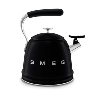 Smeg Whistling Kettle 2.3 L,,Black