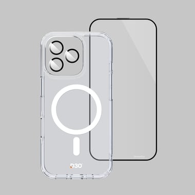آرمربرو iPhone 16 Pro Max,غطاء خلفي للهاتف الذكي مع ماغ سيف,شفاف