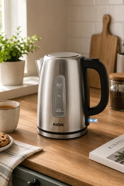 Kion Electric Kettle 1.7 L,2200 W,Silver