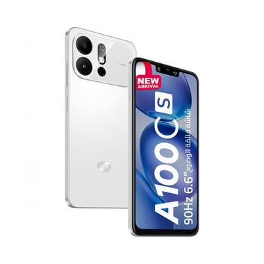 آيتل A100Cs Could White 3+5GB,64 جيجابايت,3 جيجابايت رام,أبيض كلاود 4G LTE,معالج يونيسوك T7250